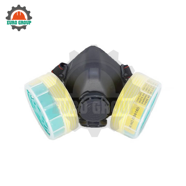 Mặt Nạ Lọc Độc 2 Lọc D 618D2 Than Hoạt Tính