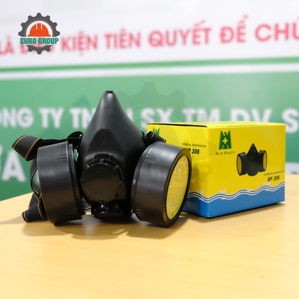 Mặt Nạ Phòng Độc NP-306 2 Phin Lọc, Kín Khít Và Thoải Mái Khi Sử Dụng