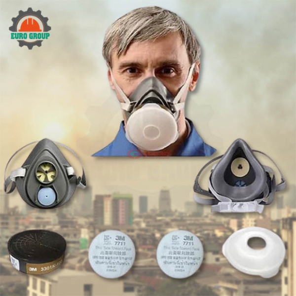 Mặt nạ phòng độc 3M 3200 nửa mặt