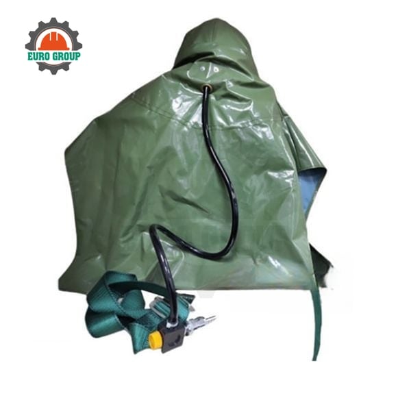 Mặt Nạ Trùm Đầu Phun Cát Blue Eagle NP503 Cấp Khí Sạch, Bảo Vệ Toàn Đầu Khi Phun Cát