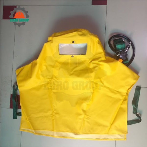 Mặt Nạ Trùm Đầu Phun Sơn Blue Eagle NP505 Cấp Khí Sạch, Bảo Vệ Toàn Diện Khi Phun Sơn