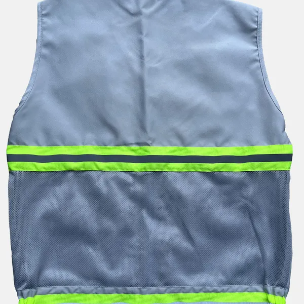 Áo ghi lê kỹ thuật cao cấp 6 túi – Phản quang an toàn, tiện dụng cho kỹ sư