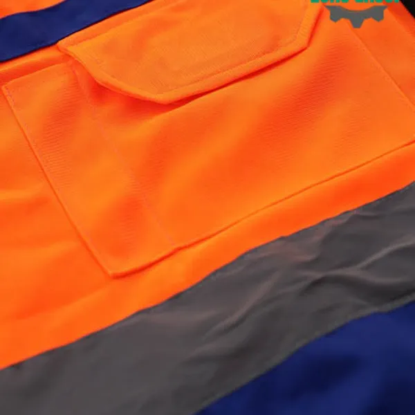 Áo ghi lê kỹ thuật công trình – Phản quang an toàn cho kỹ sư