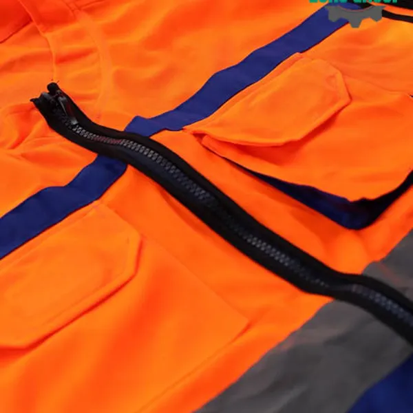 Áo ghi lê kỹ thuật công trình – Phản quang an toàn cho kỹ sư