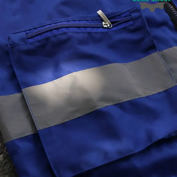 Áo ghi lê kỹ thuật công trình – Phản quang an toàn cho kỹ sư