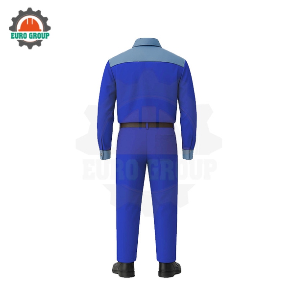 Đồng phục kỹ sư xanh bích phối màu môn