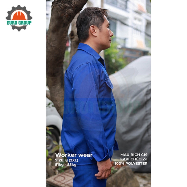 Đồng phục công nhân trơn