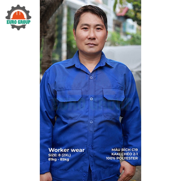 Đồng phục công nhân trơn