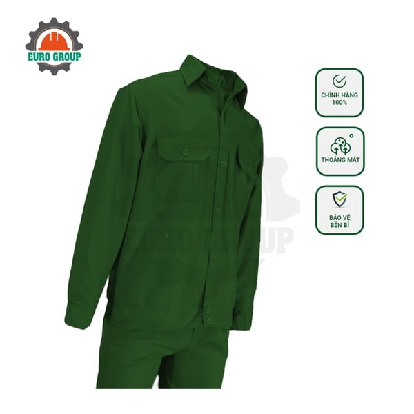 Đồng phục công nhân trơn