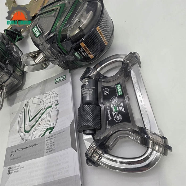 Cuộn dây cáp hãm tự động đôi MSA 1.8m 63111-00AEU