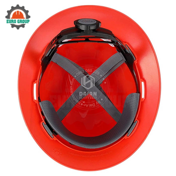 Mũ bảo hộ vành rộng MSA V-Gard đỏ