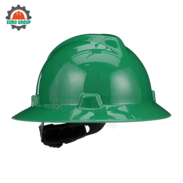 Mũ bảo hộ vành rộng MSA V-Gard xanh lá