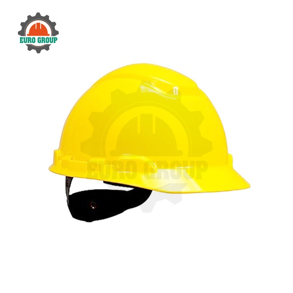 Nón Bảo Hộ 3M H702R Vàng Không Lỗ Thoáng Khí Chống Va Đập, Hỗ Trợ Cách Điện