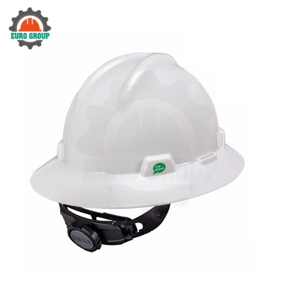 Mũ bảo hộ vành rộng MSA V-Gard trắng