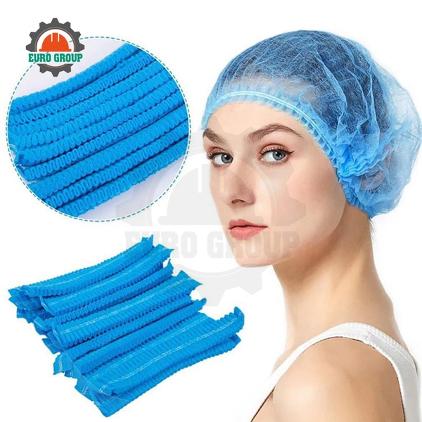 Mũ Con Sâu Phòng Sạch Vải Không Dệt Dùng Cho Y Tế Và Phòng Sạch