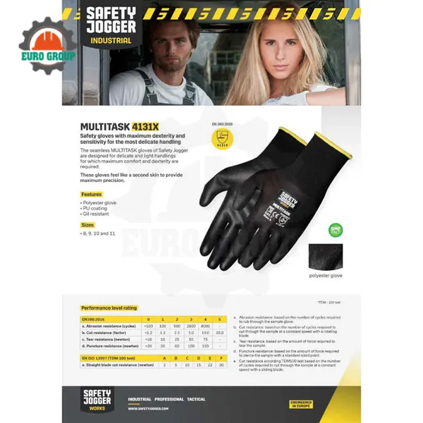 Găng tay sợi Safety Jogger Multitask