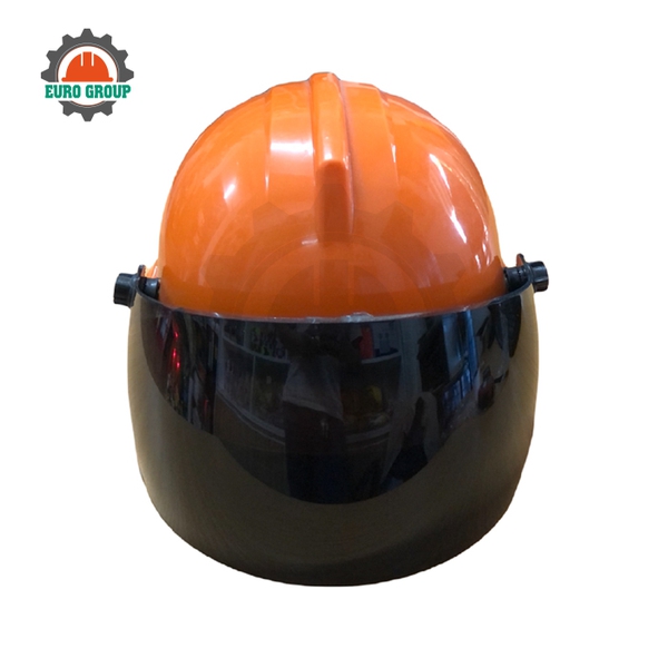 Nón Bảo Hộ Nhựa Kính Hàn N.81 Chống Va Đập, Kèm Kính Bảo Vệ Mắt