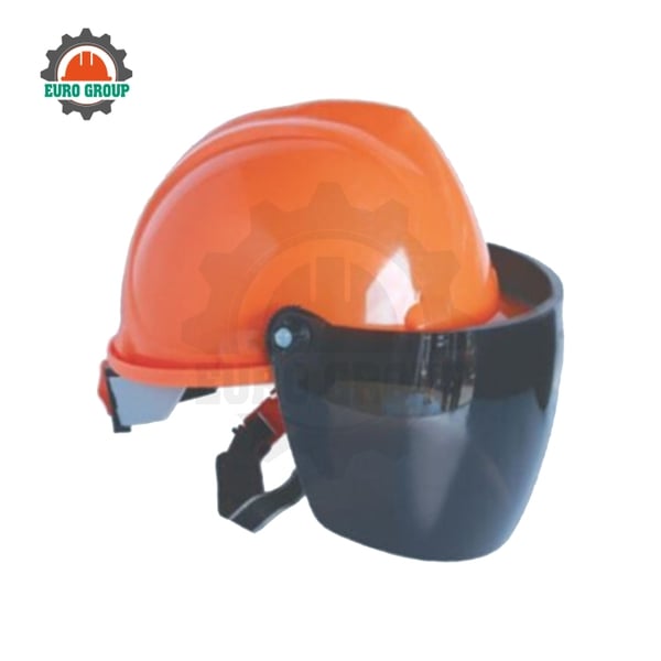 Nón Bảo Hộ Nhựa Kính Hàn N.81 Chống Va Đập, Kèm Kính Bảo Vệ Mắt