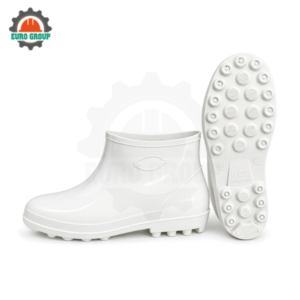 Ủng Lùn TGP PVC Thấp Cổ Cho Nữ Chống Nước Chống Trơn