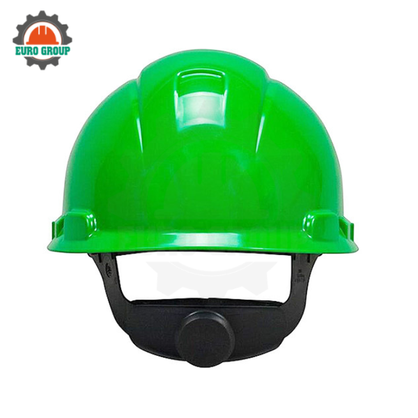 Nón Bảo Hộ 3M H704R Xanh Lá Không Lỗ Thoáng Khí Chống Va Đập, Cách Điện Đến 20.000V