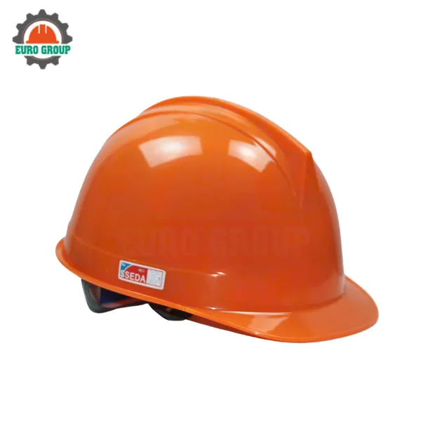 Nón bảo hộ an toàn công nghiệp N02 màu cam