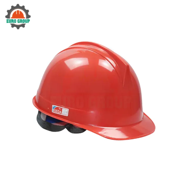 Nón bảo hộ an toàn công nghiệp N02 màu đỏ