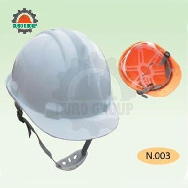Nón Bảo Hộ Lao Động Khóa Cài N003 Nhẹ, Chống Va Đập, Điều Chỉnh Dễ Dàng