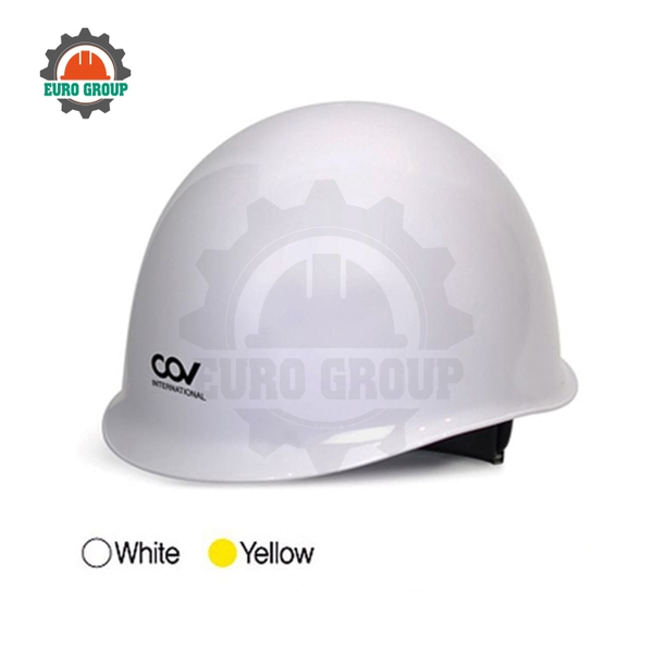 Nón Bảo Hộ Lao Động COV HF-007 Nhựa ABS Chống Cháy, Chịu Lực