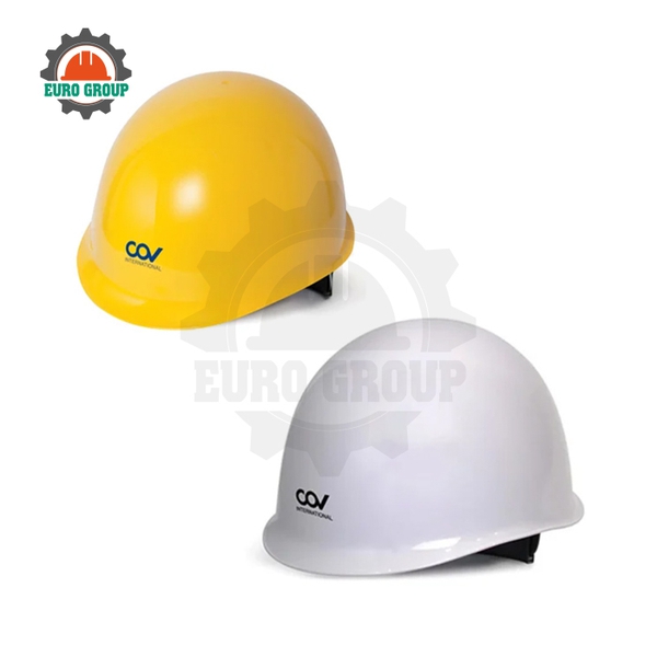 Nón Bảo Hộ Lao Động COV HF-007 Nhựa ABS Chống Cháy, Chịu Lực