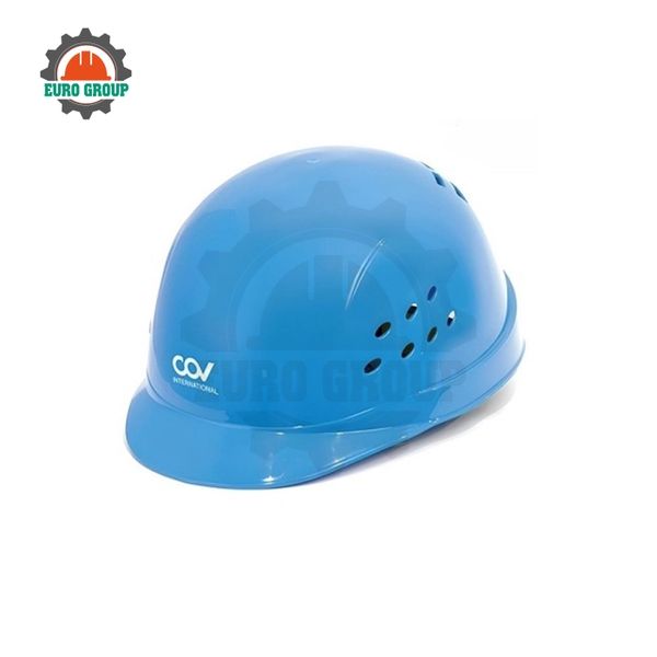 Nón Bảo Hộ Lao Động COV HF-008 Nhựa PP Chống Cháy, Thoáng Khí Chống Nóng