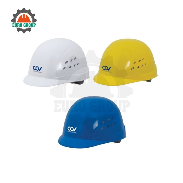 Nón Bảo Hộ Lao Động COV HF-008 Nhựa PP Chống Cháy, Thoáng Khí Chống Nóng