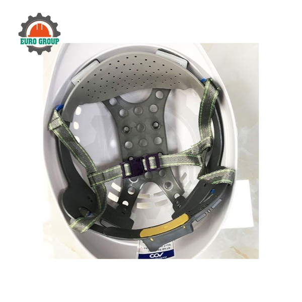 Nón Bảo Hộ Lao Động COV HF-008 Nhựa PP Chống Cháy, Thoáng Khí Chống Nóng