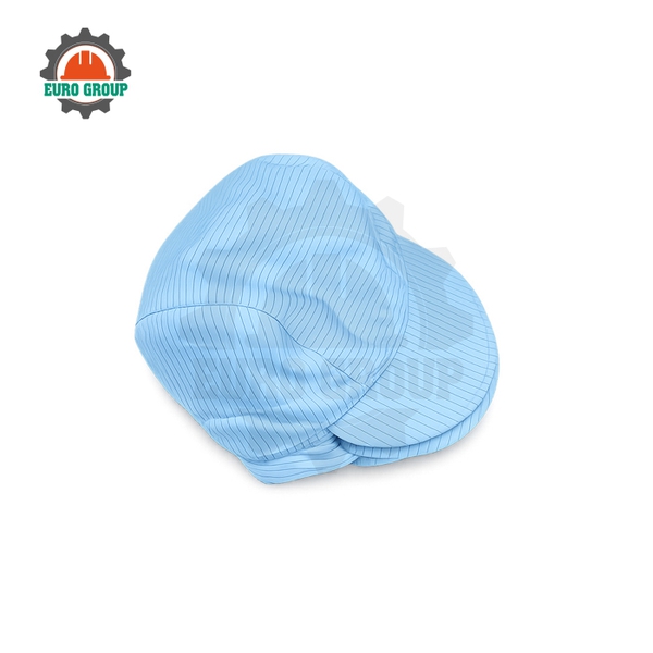 Mũ Lưỡi Trai Chống Tĩnh Điện Phòng Sạch Có Lưới Vải Polyester