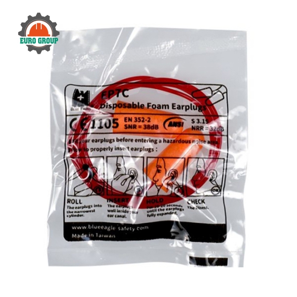 Nút Tai Giảm Ồn EP7C Có Dây, NRR 32dB, Bảo Vệ Thính Giác