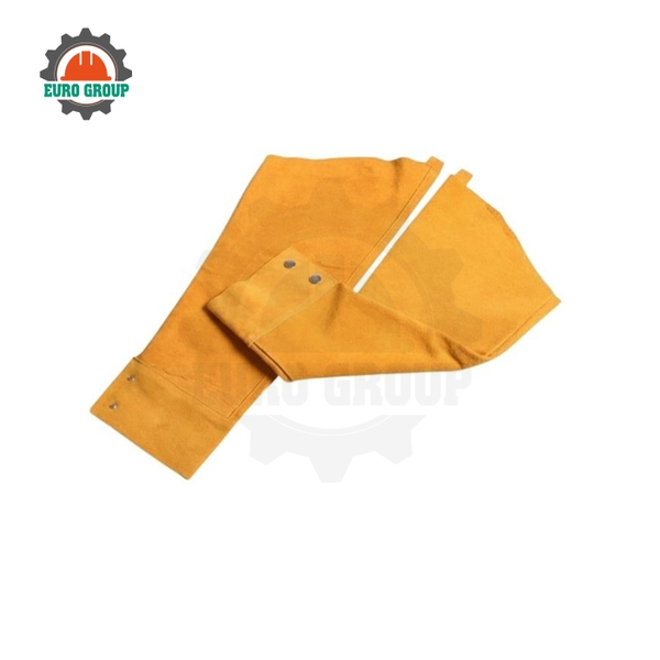 Ống Tay Da Bò Hai Lớp Dài Chống Nhiệt Bảo Vệ Tay