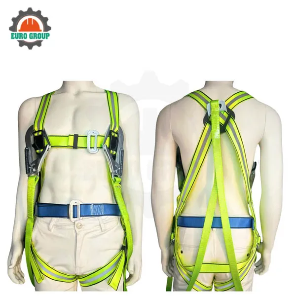 Dây đai toàn thân P12 2 móc sắt dây bẹ liền thân