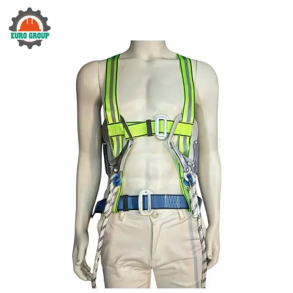 Dây đai bán thân P14 2 móc sắt dây thừng liền thân