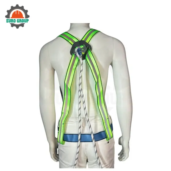 Dây đai bán thân P14 2 móc sắt dây thừng liền thân