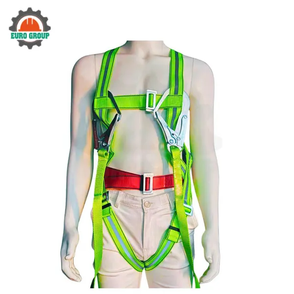 Dây đai toàn thân P4 2 móc sắt dây bẹ liền thân