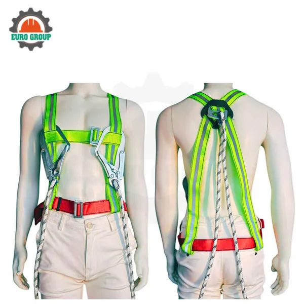 Dây đai bán thân P6 2 móc sắt dây thừng liền thân