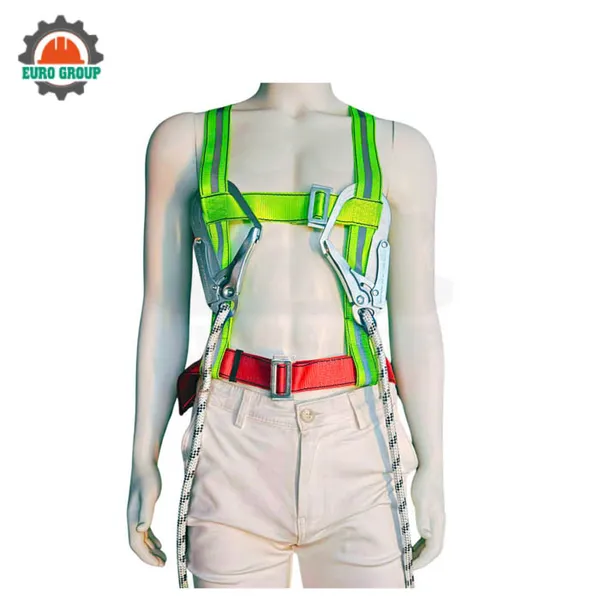 Dây đai bán thân P6 2 móc sắt dây thừng liền thân