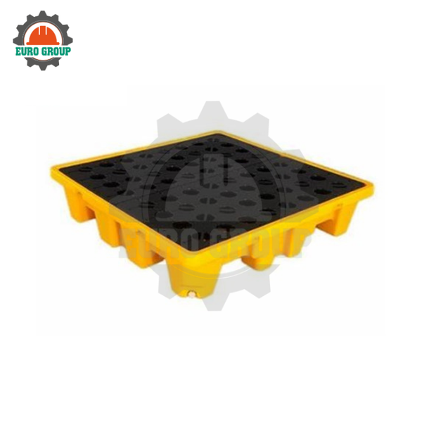 Pallet Nhựa Chống Tràn SYSBEL SPP104 260L LLDPE Cho 4 Phuy