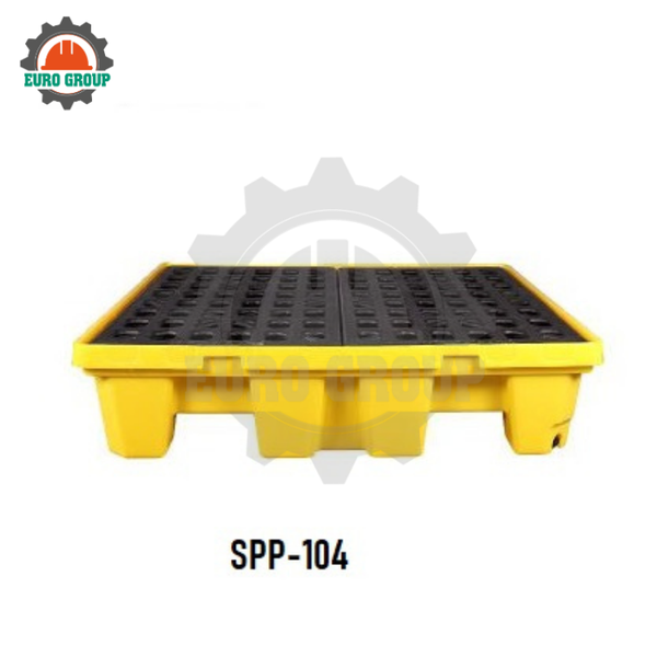 Pallet Nhựa Chống Tràn SYSBEL SPP104 260L LLDPE Cho 4 Phuy