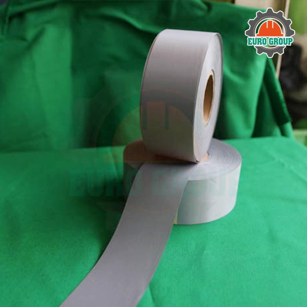 Phản quang Poly xám thường 5cm x 100m