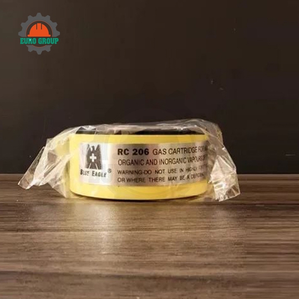 Phin Lọc Blue Eagle RC206 Lọc Khí Hữu Cơ, Vô Cơ Và Khí Axit Nồng Độ Thấp