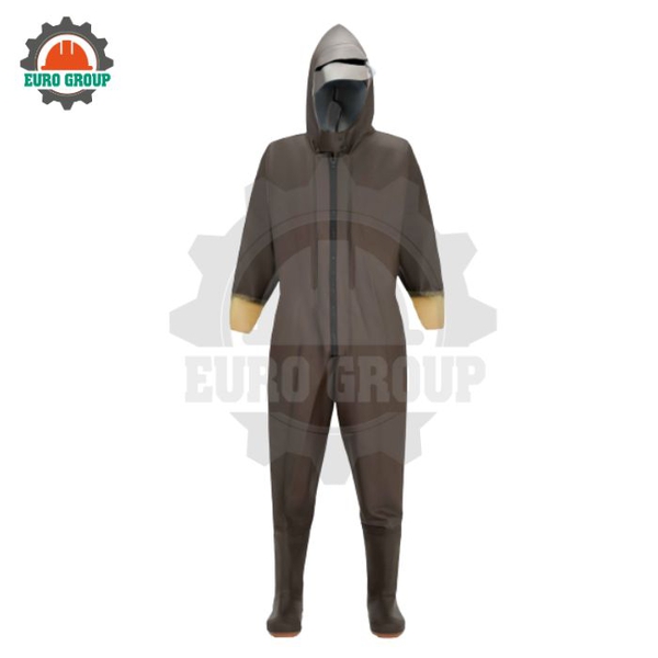 Quần Áo Bảo Hộ 21 Nâu Cho Công Nhân Lao Động