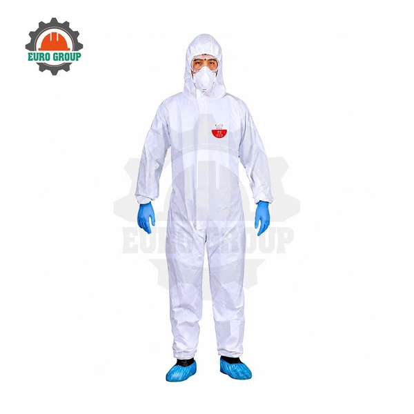Quần Áo Bảo Hộ Chống Hóa Chất Excia T5-200 Type 5B/6B Chống Virus, Chống Tĩnh Điện CE