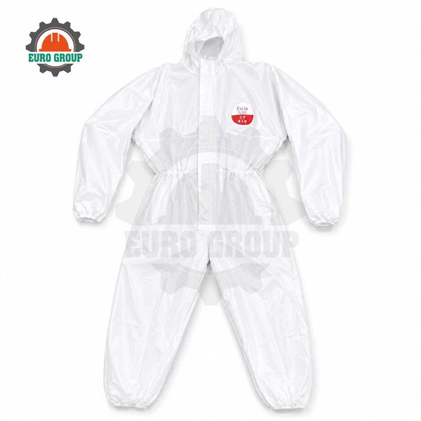 Quần Áo Bảo Hộ Chống Hóa Chất Excia T5-200 Type 5B/6B Chống Virus, Chống Tĩnh Điện CE