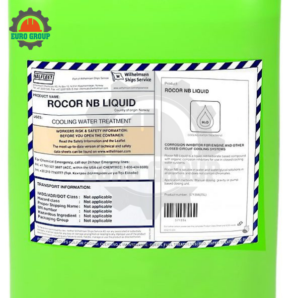 Hóa Chất Chống Ăn Mòn Hệ Thống Nước Làm Mát NALFLEET Rocor NB Liquid