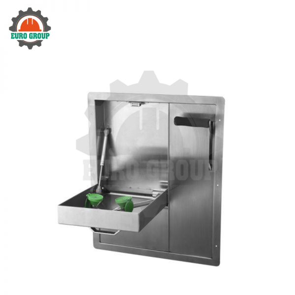 Rửa Mắt, Rửa Mặt Khẩn Cấp Treo Tường JH1858 Tiết Kiệm Không Gian
